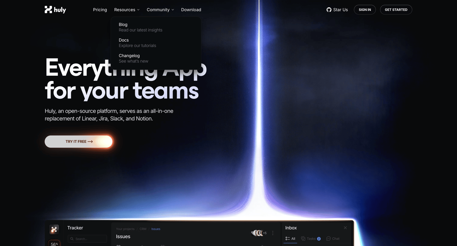 Huly - Everything App for your teams screen