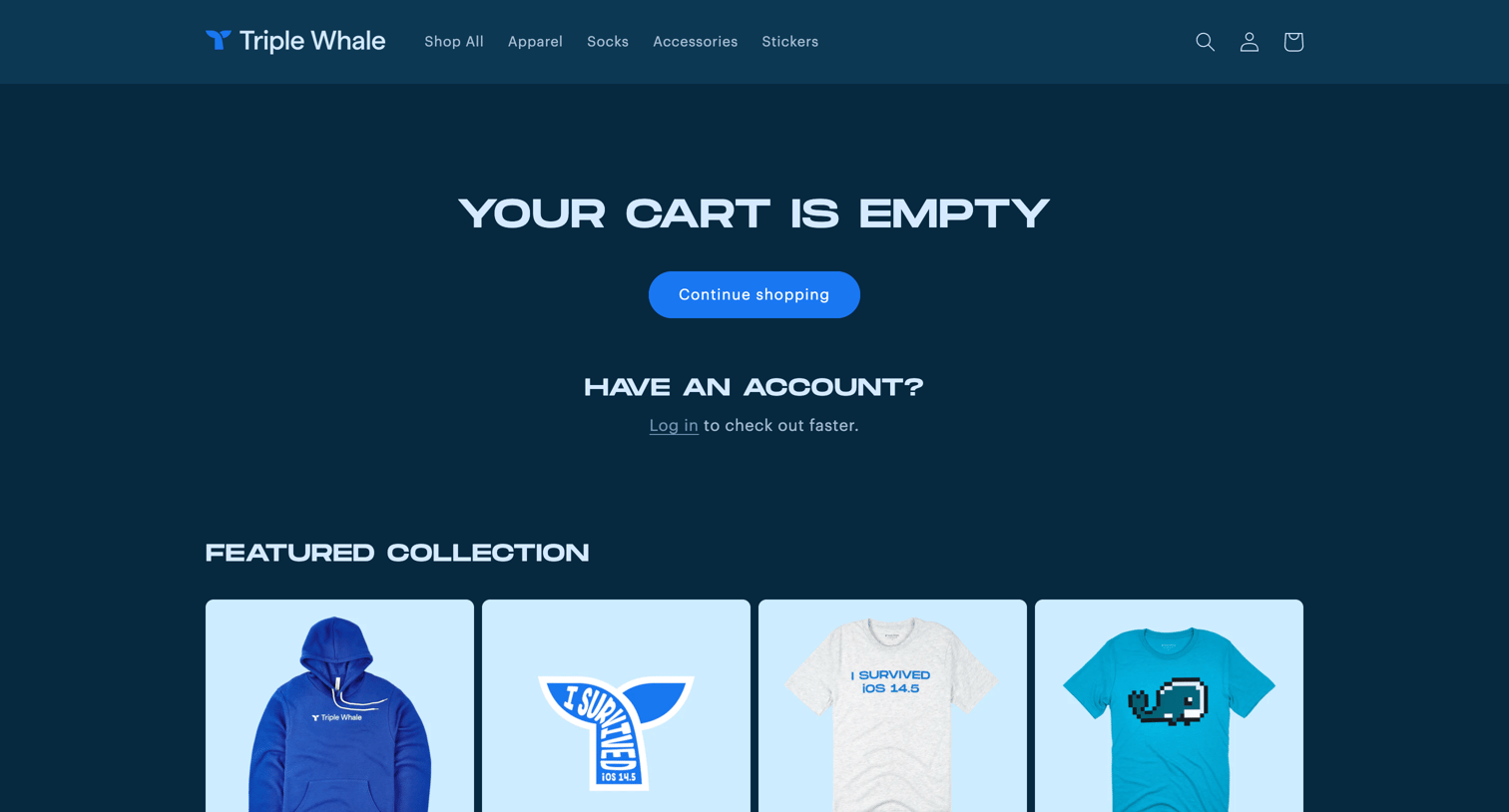 Triple Whale - Your Shopping Cart – Triple Whale screen