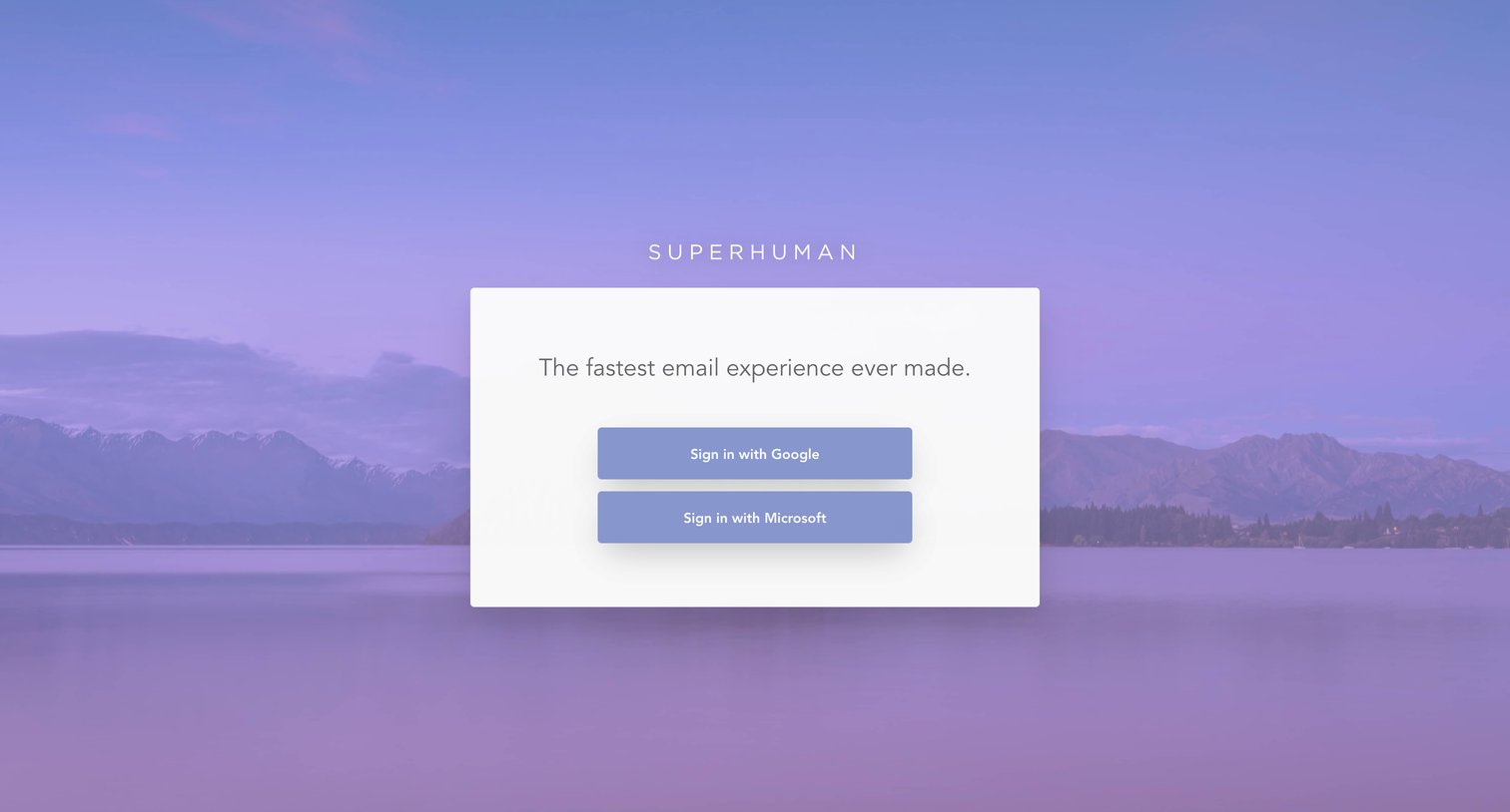 Superhuman screen