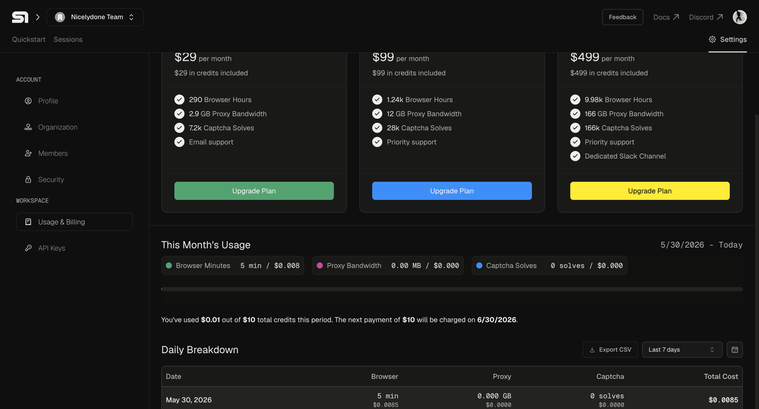 Steel - Steel | Open-source Headless Browser API screen