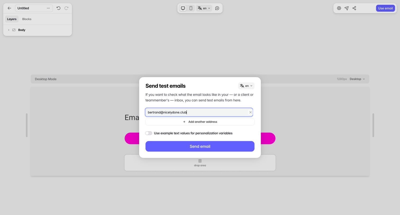 Tabular - Editor — Tabular screen