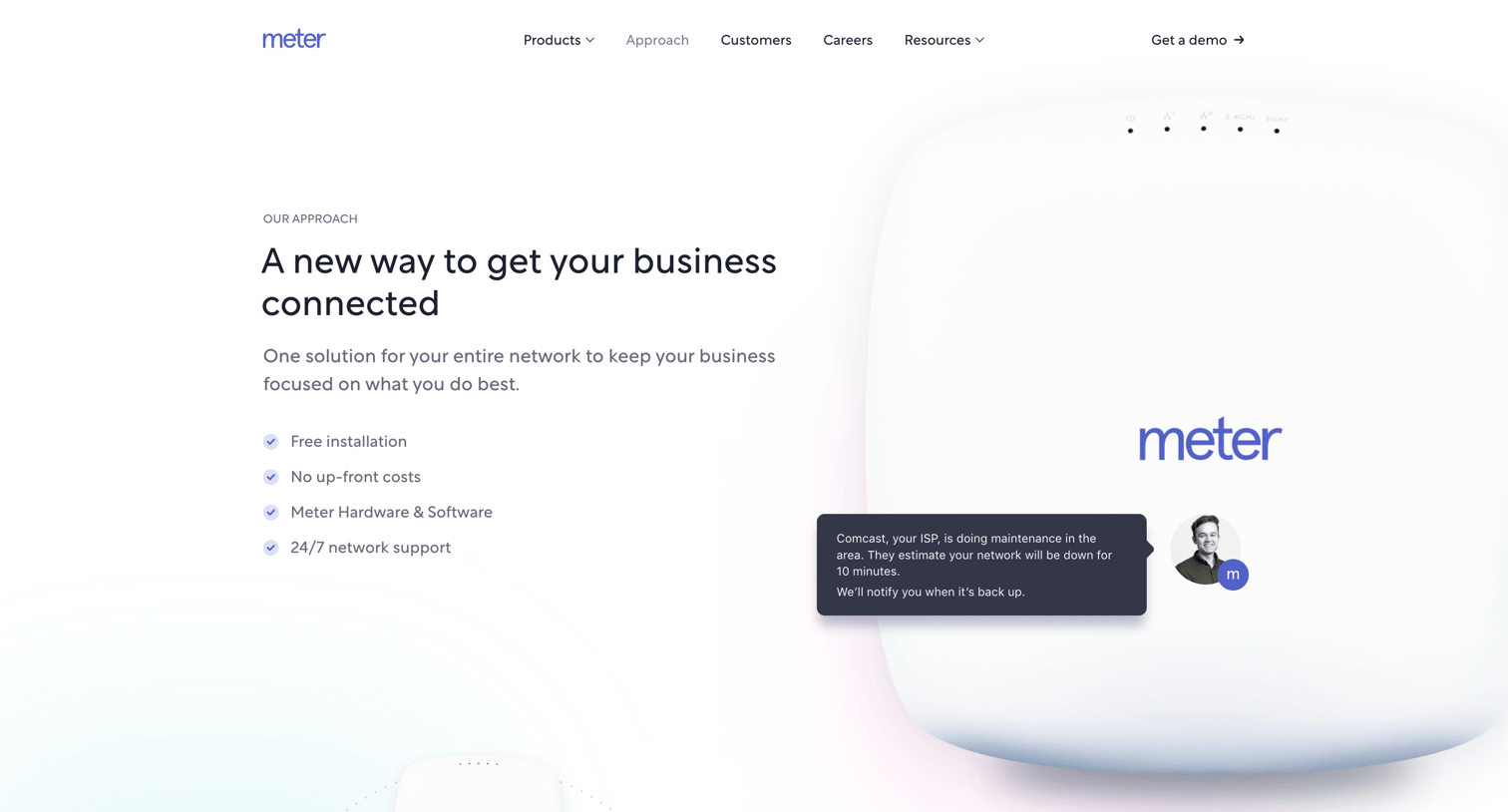 Meter - How Meter is different | Meter Approach screen