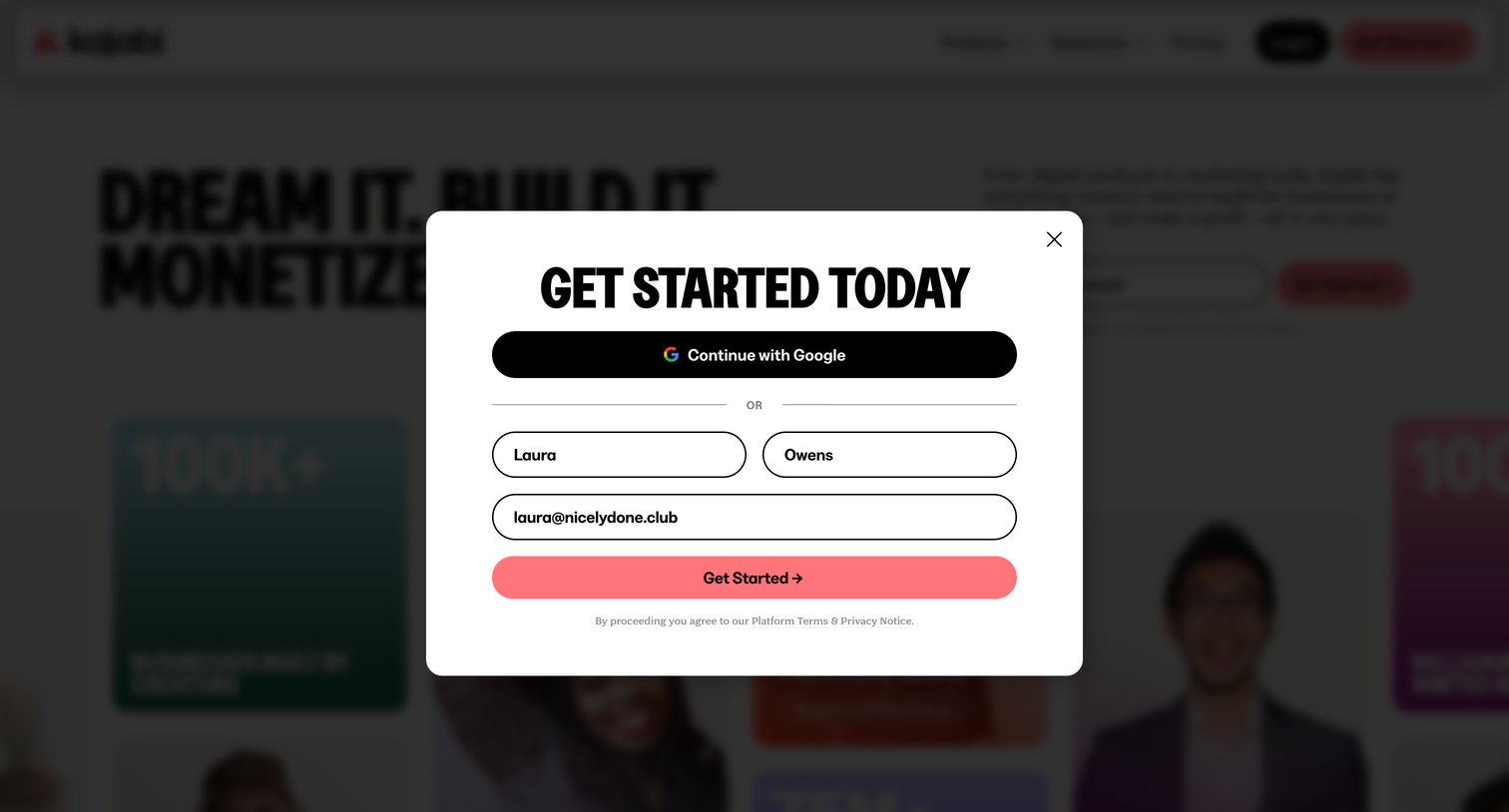 Kajabi - Kajabi | Where Creators Build Businesses screen