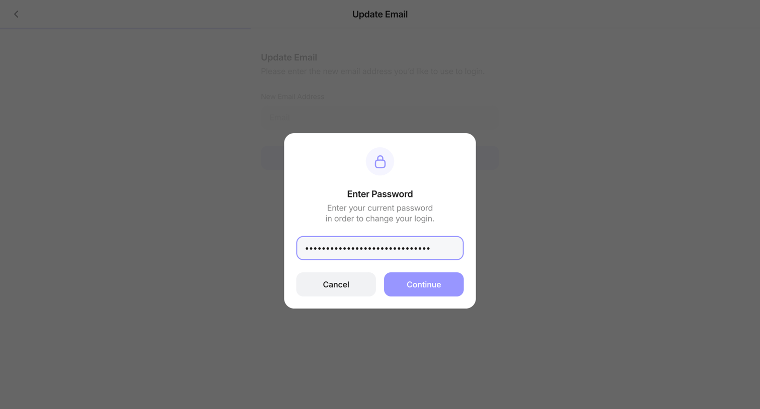 Family - Aave Account screen