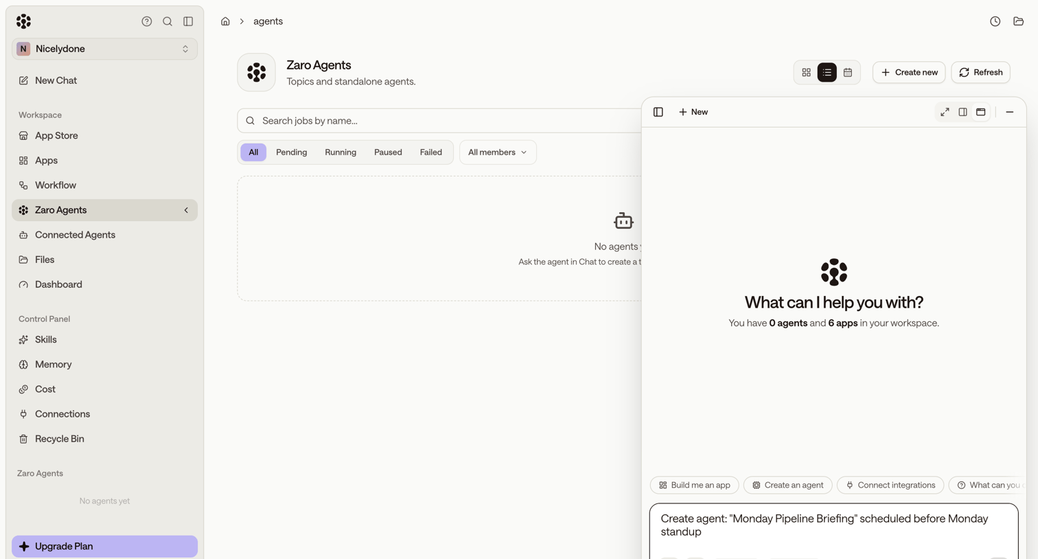 Zaro - Zaro - The Context Layer for Enterprise AI screen