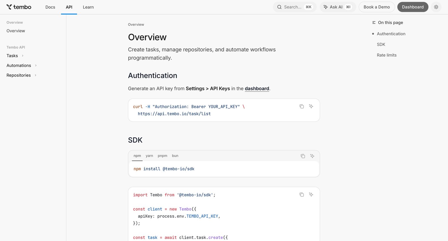 Overview - Tembo Docs from Tembo