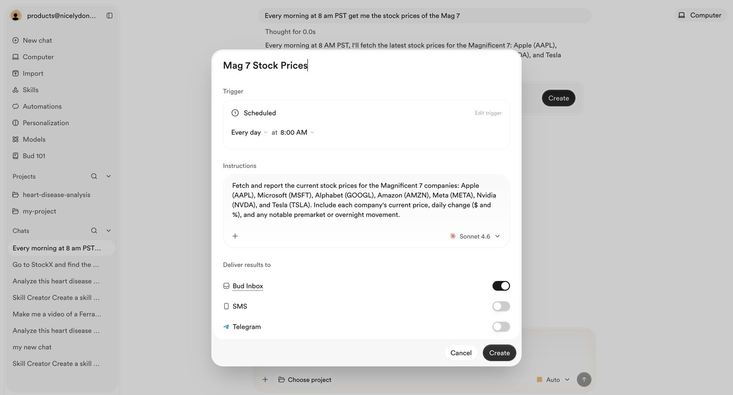 Bud - Bud | Your AI Worker screen