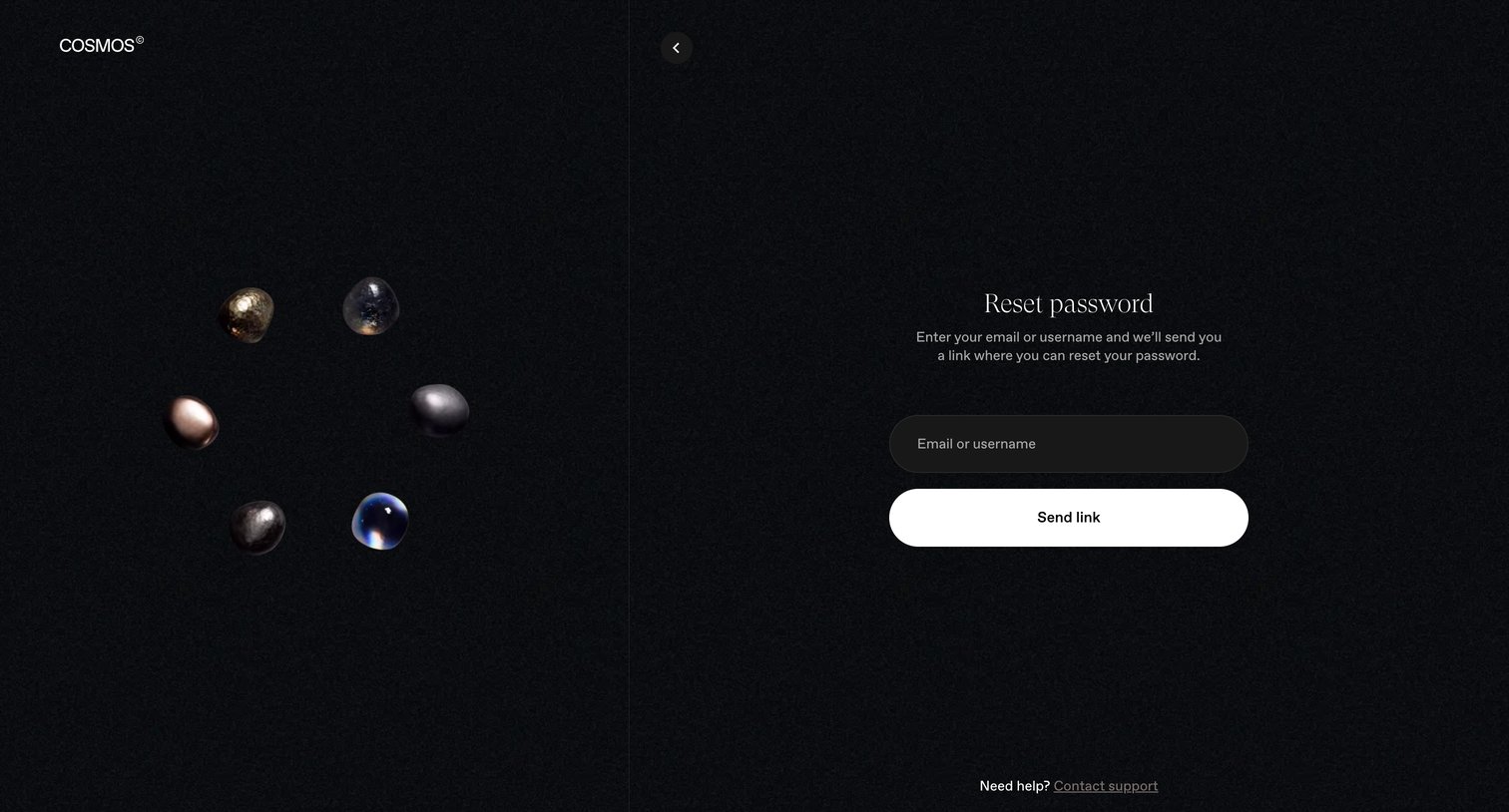 Cosmos screen