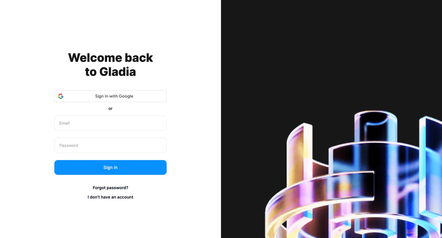 Gladia screen