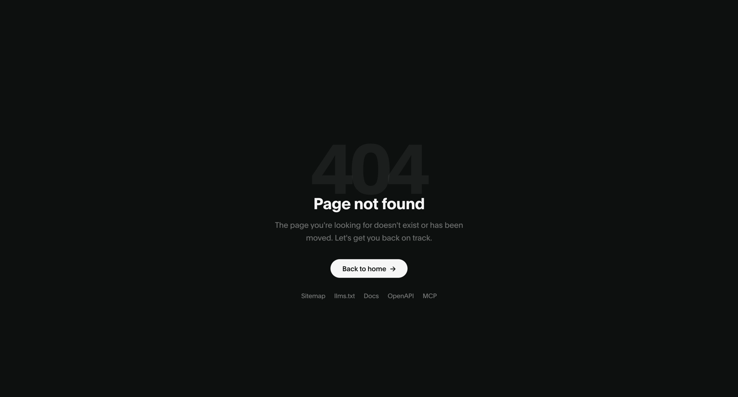 Deck — Page not found from Deck
