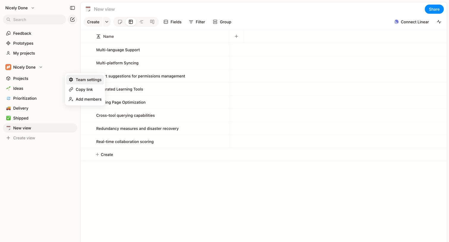Alloy - Nicely Done » New view screen