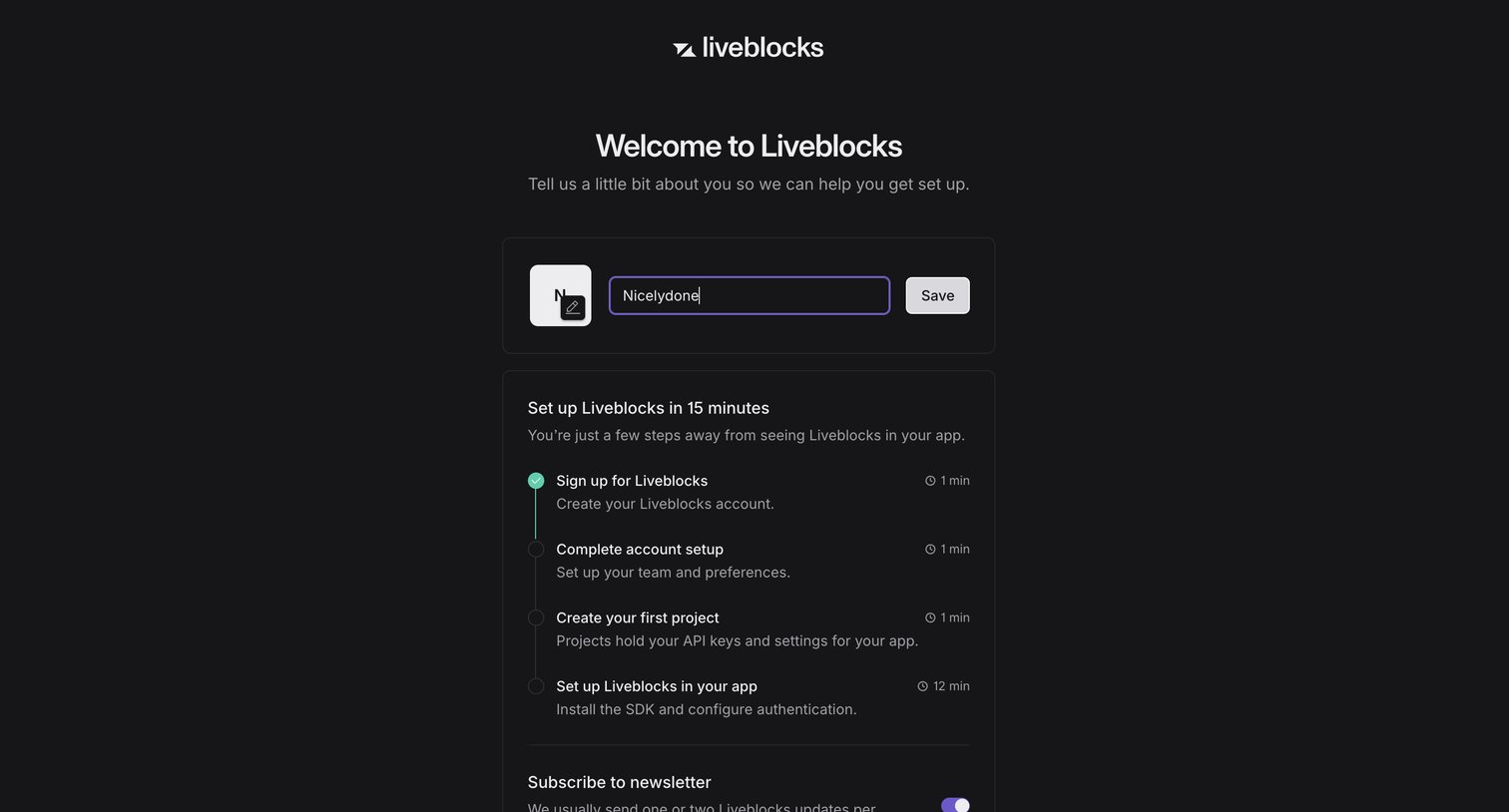 Welcome to Liveblocks from Liveblocks