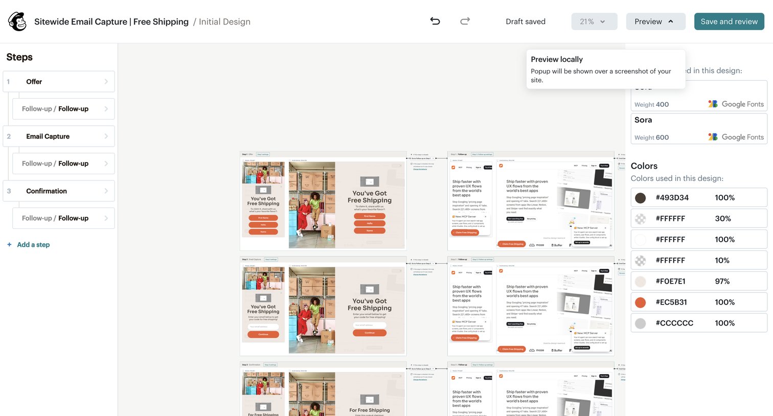Popup form editor | Mailchimp from Mailchimp