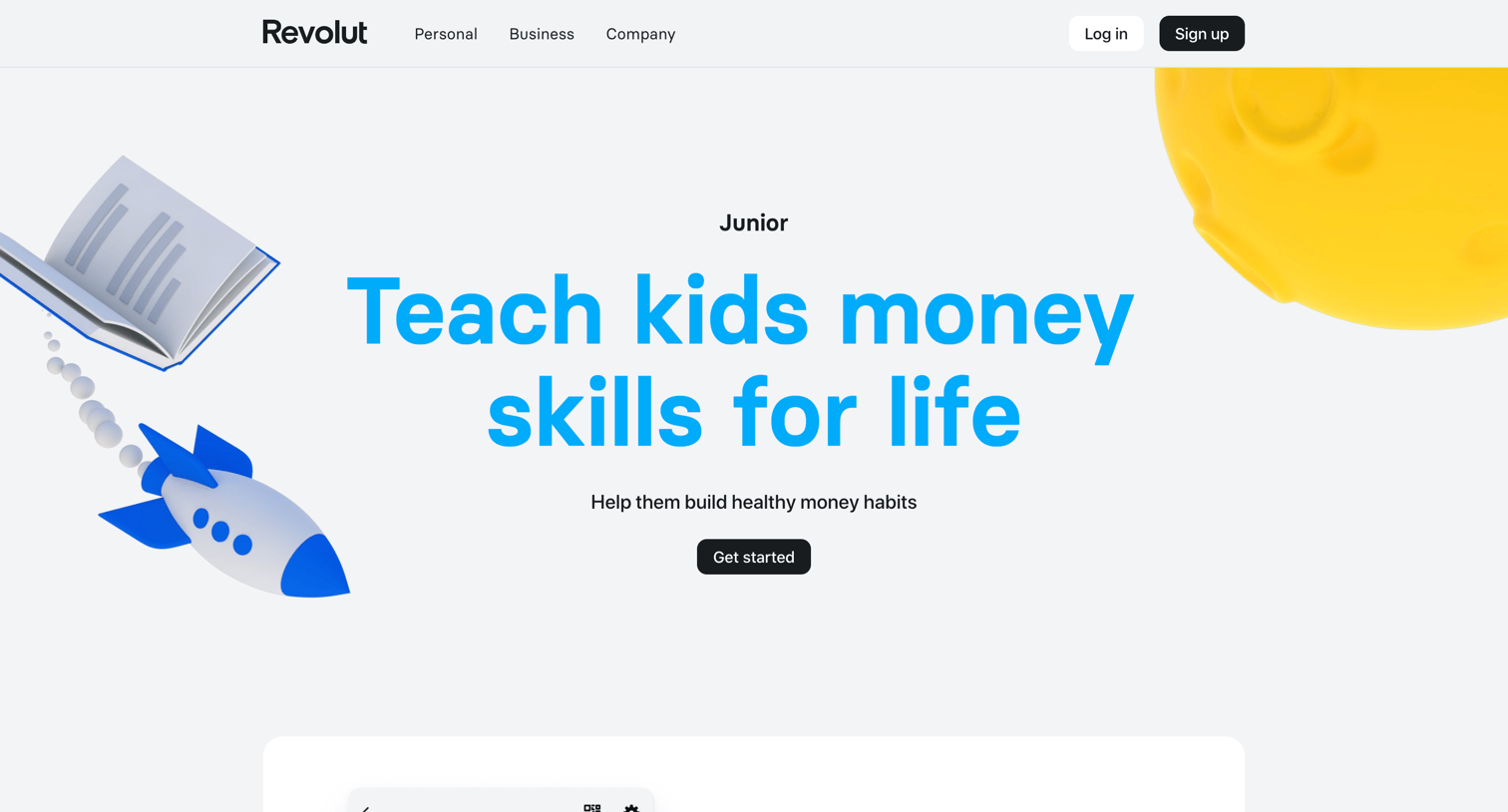 Revolut - Revolut – Junior screen
