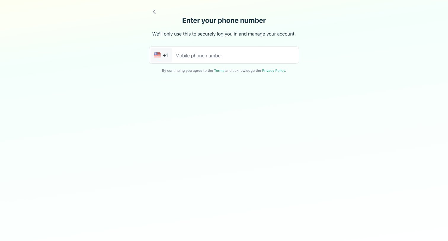 Link screen