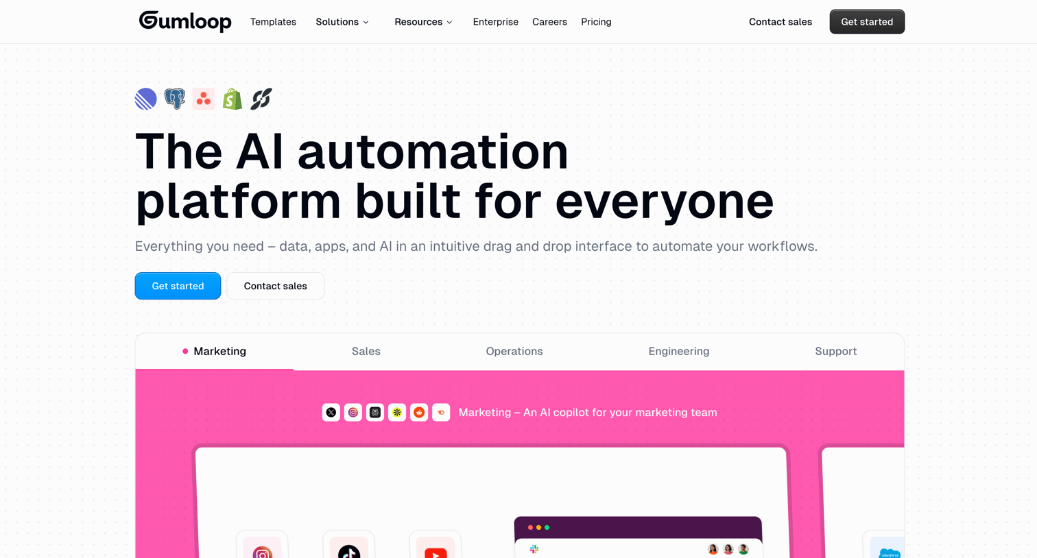 Gumloop - Gumloop AI Automation Framework screen