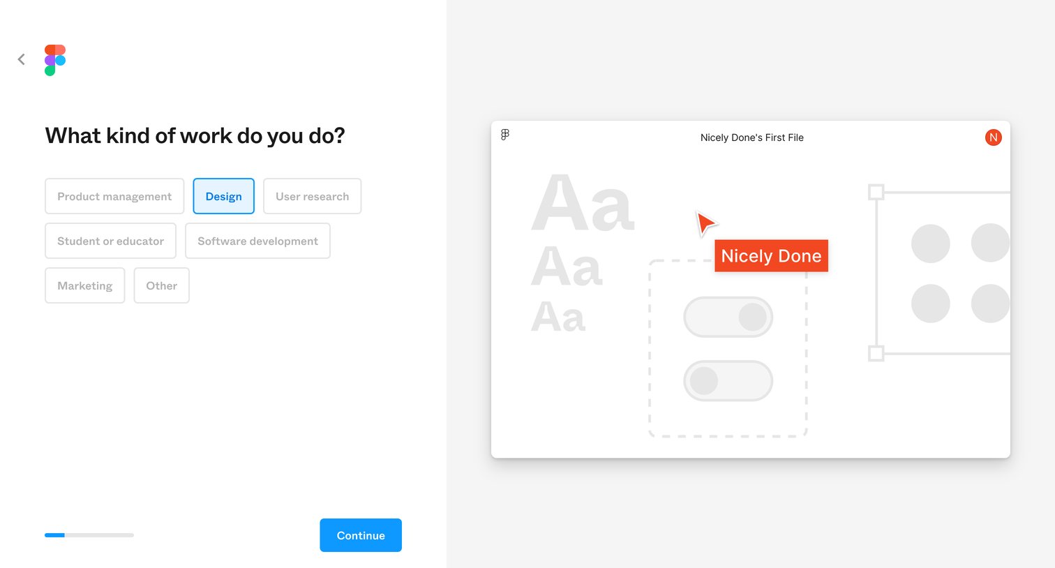 Figma - Recents and Sharing – Figma screen
