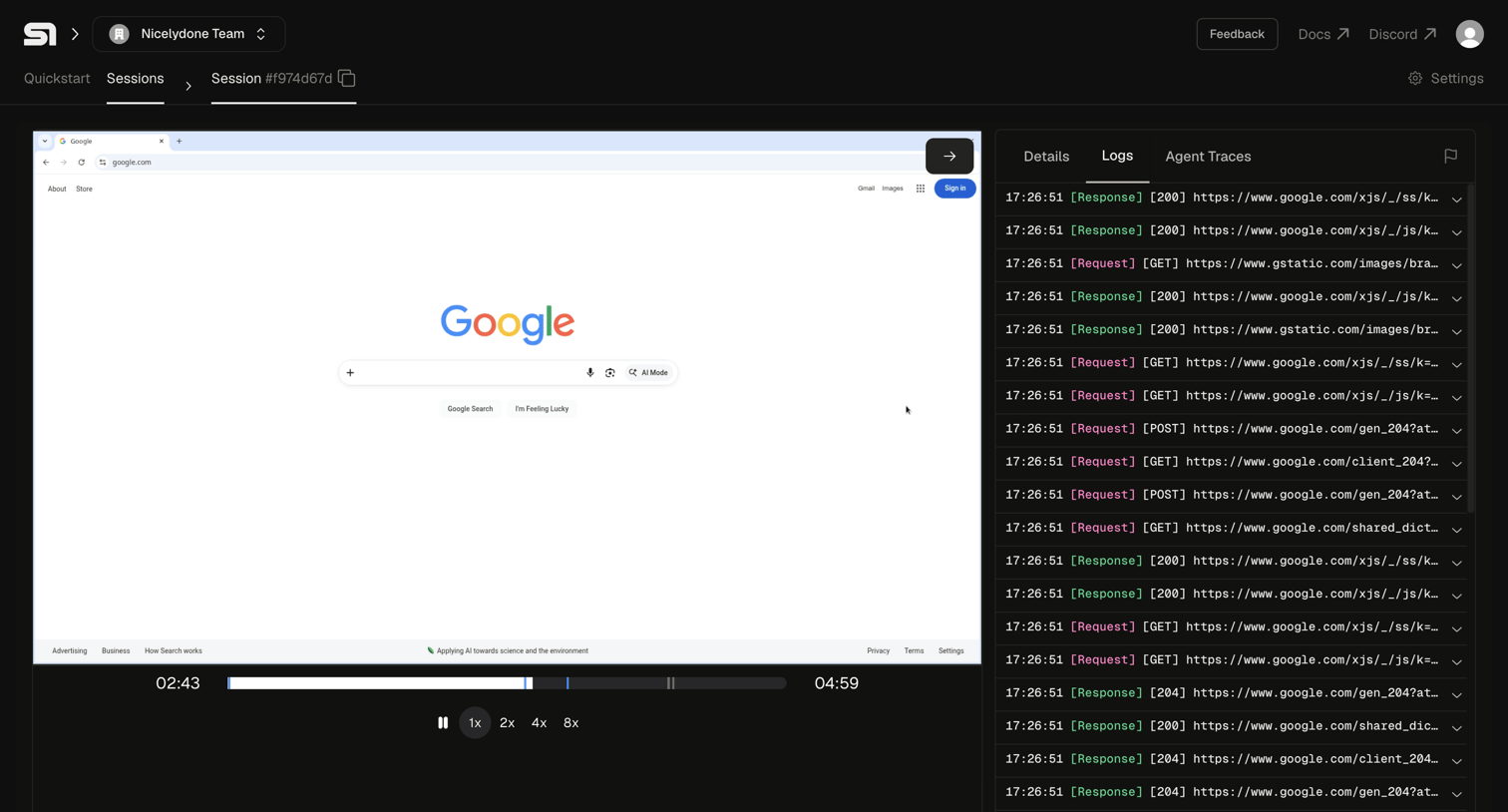 Steel - Steel | Open-source Headless Browser API screen