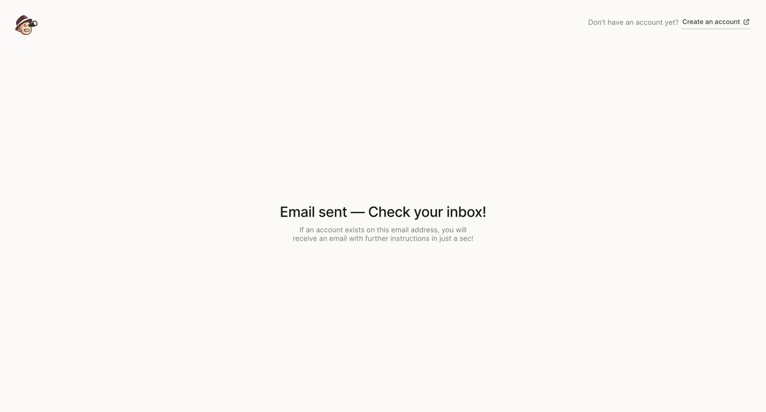 QuestionScout - Restore Password - QuestionScout screen