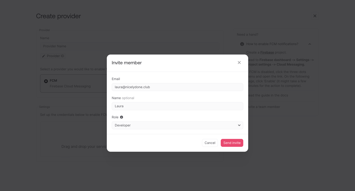 Appwrite - Topic - Appwrite screen