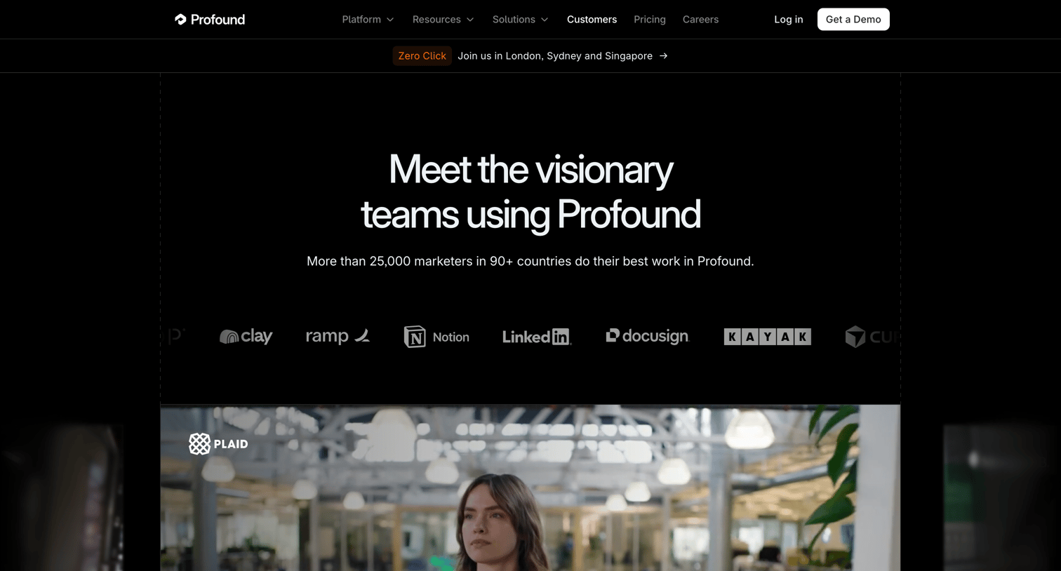Meet the visionary teams using Profound from Tryprofound