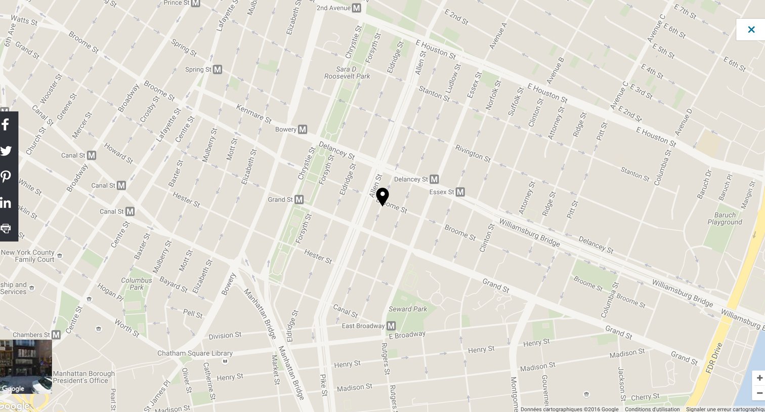 Compass - Maps screen