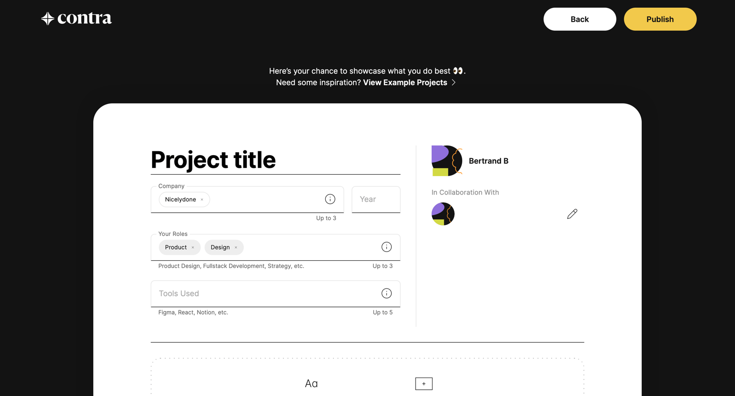 New project | Contra from Contra