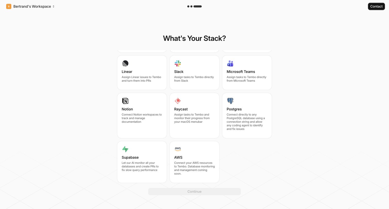 Stack — Tembo from Tembo