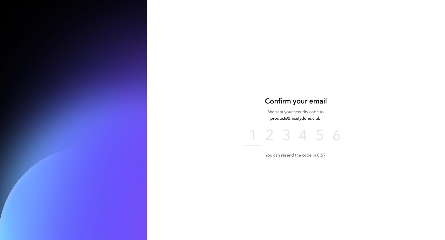 Frame.io - Login - Frame.io screen