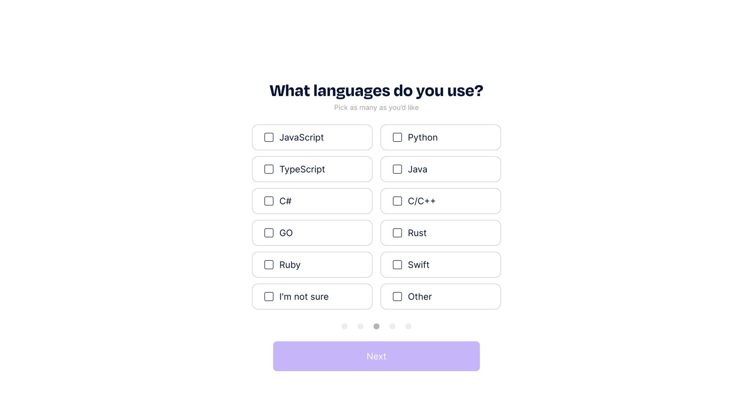 Dopt - Welcome to Dopt screen