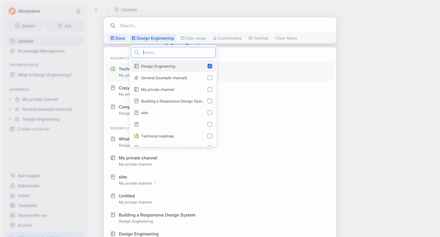 Slite - What is Design Engineering? screen