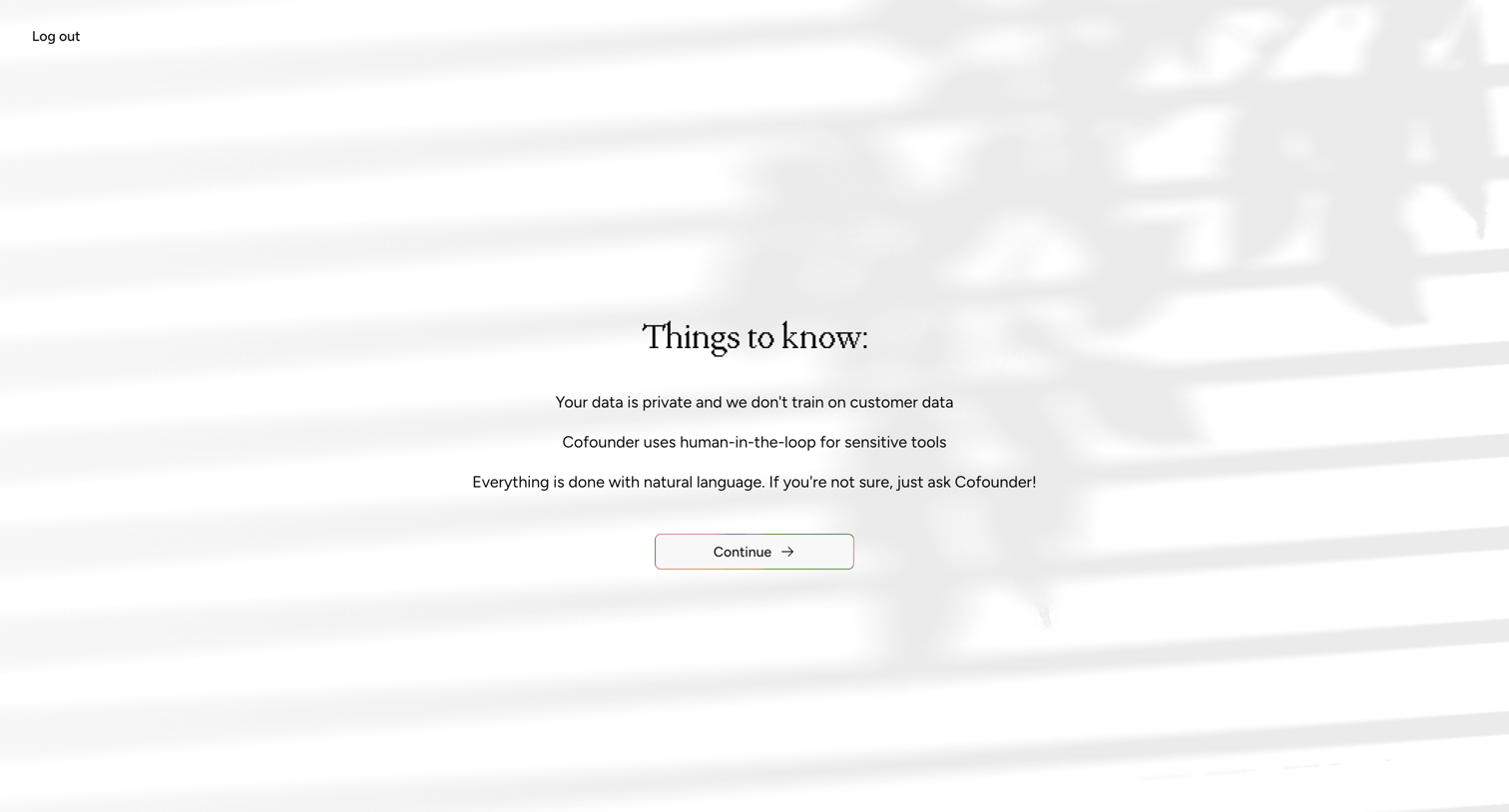 Cofounder from Cofounder