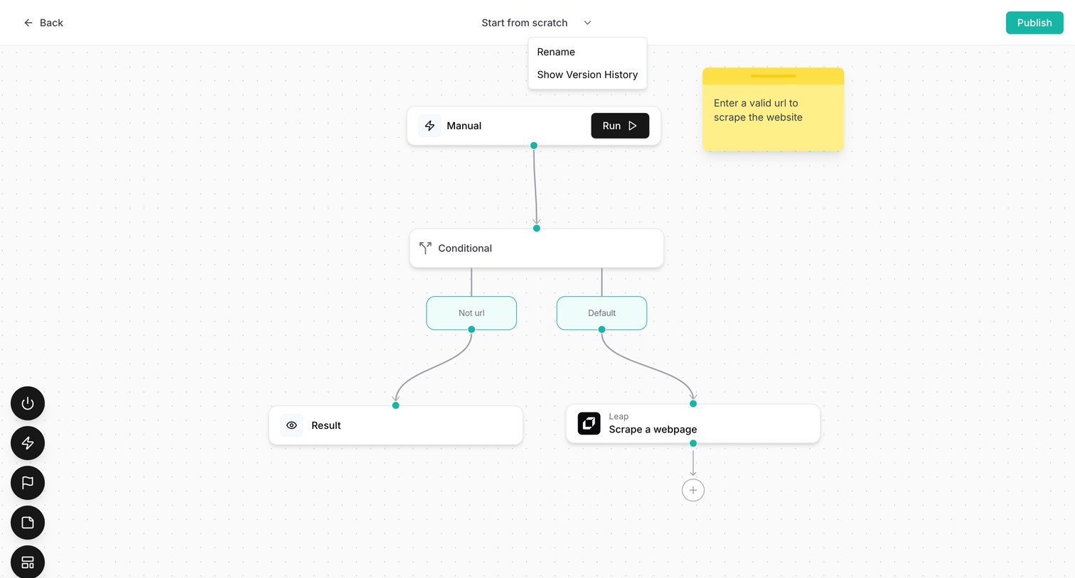 Leap - Leap AI | Automate any workflow with AI screen
