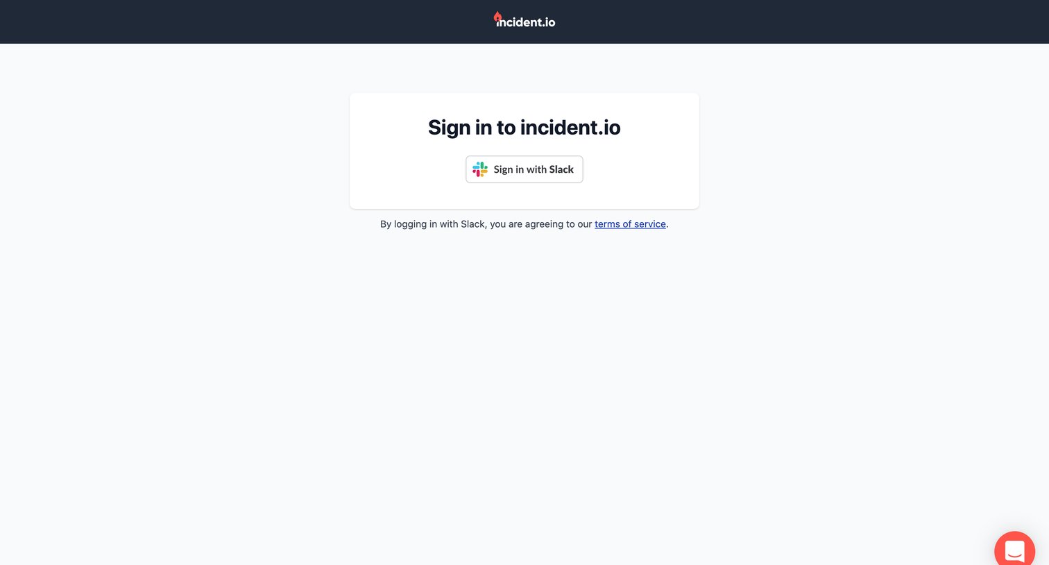 Incident - incident.io screen