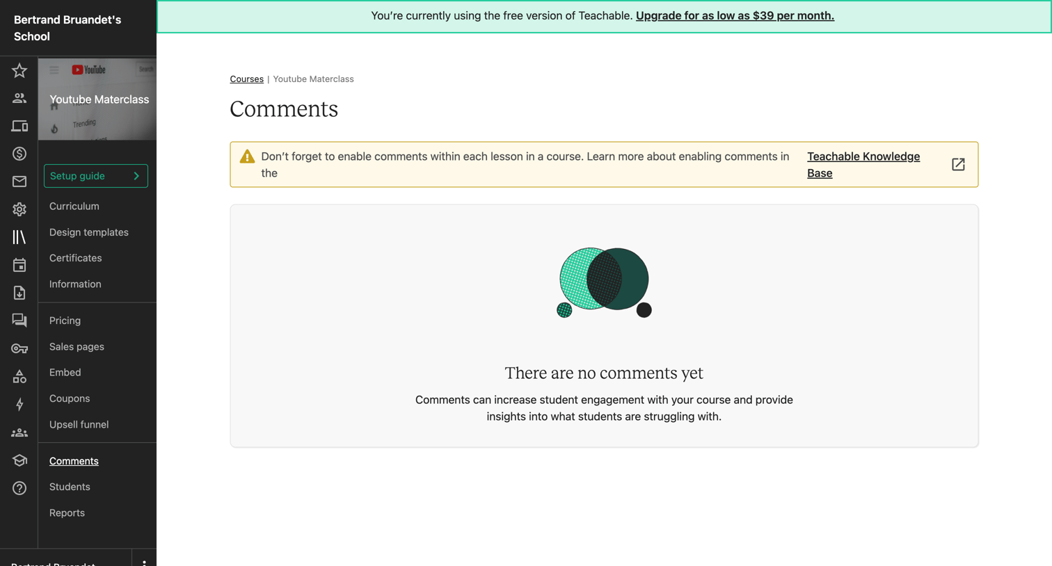 Admin | Teachable from Teachable
