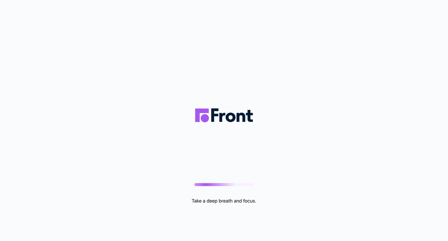 Front screen