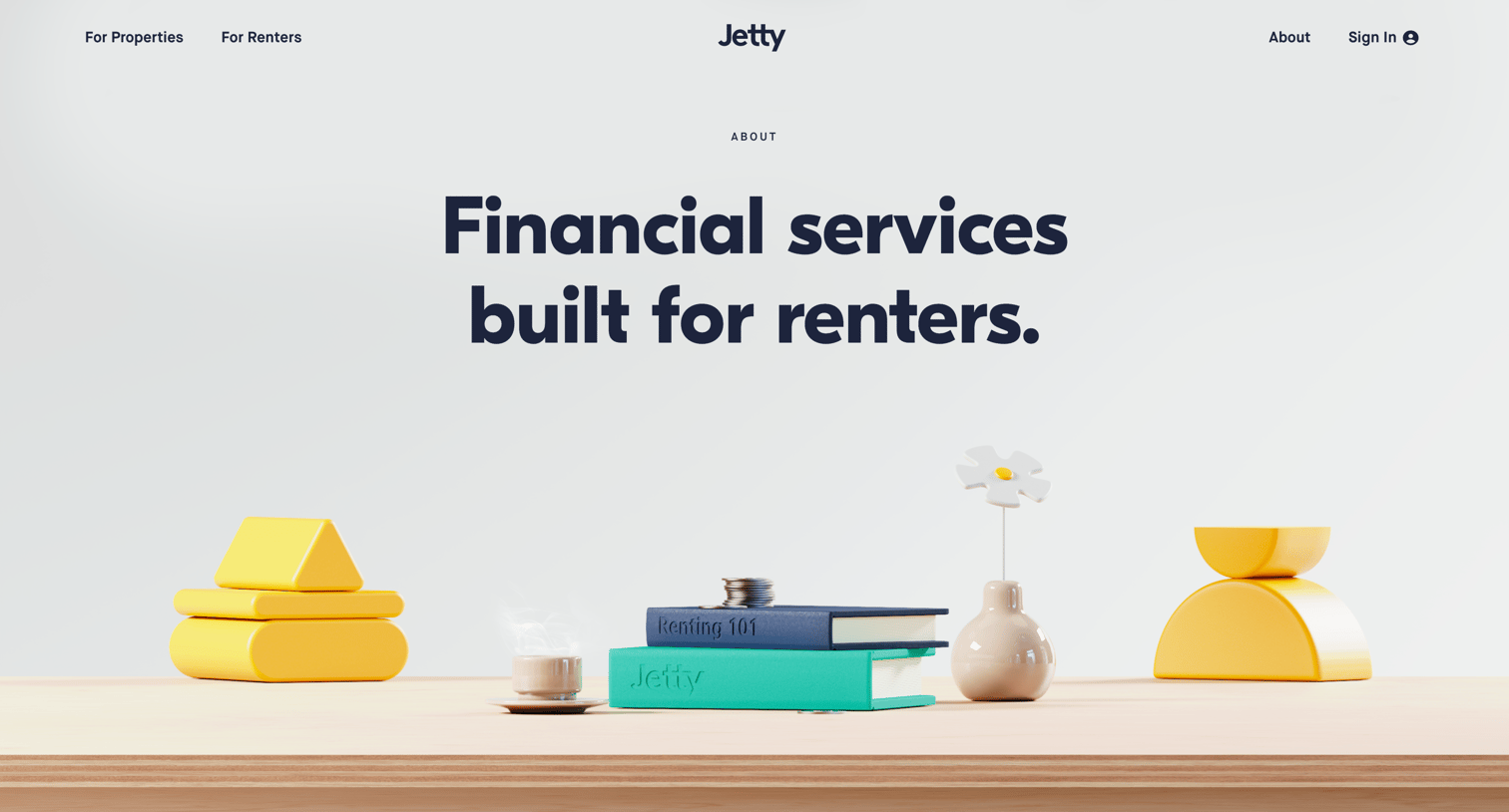 Jetty - Jetty | Financial services built for renters. screen