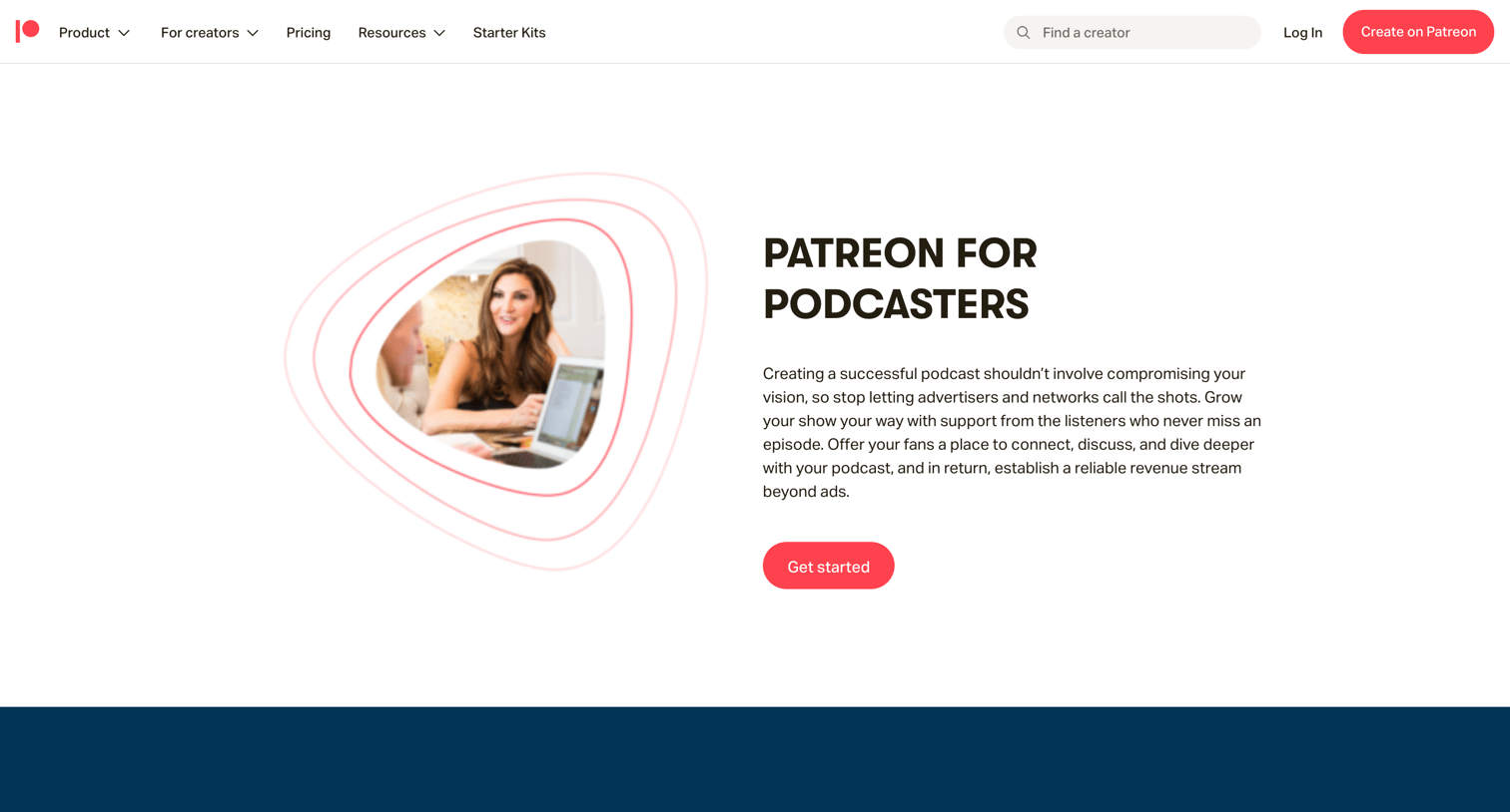 Patreon - Best way for artists and creators to get sustainable income and c screen