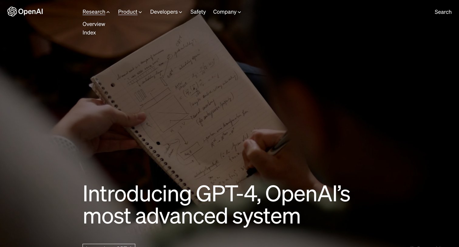 OpenAI screen