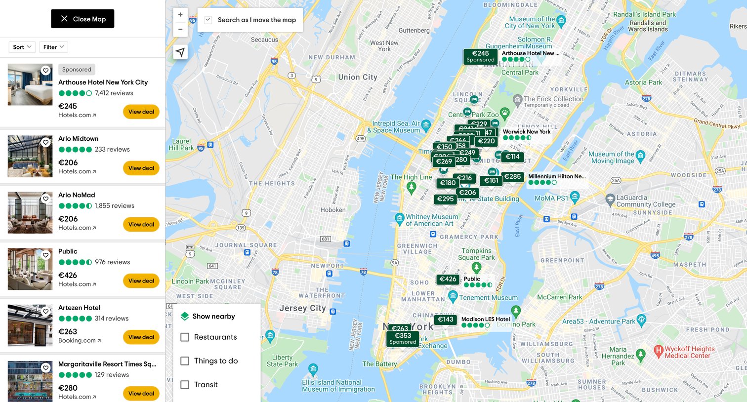 Tripadvisor - THE 10 BEST Hotels in New York City for 2021 from 84 - Tripadviso screen