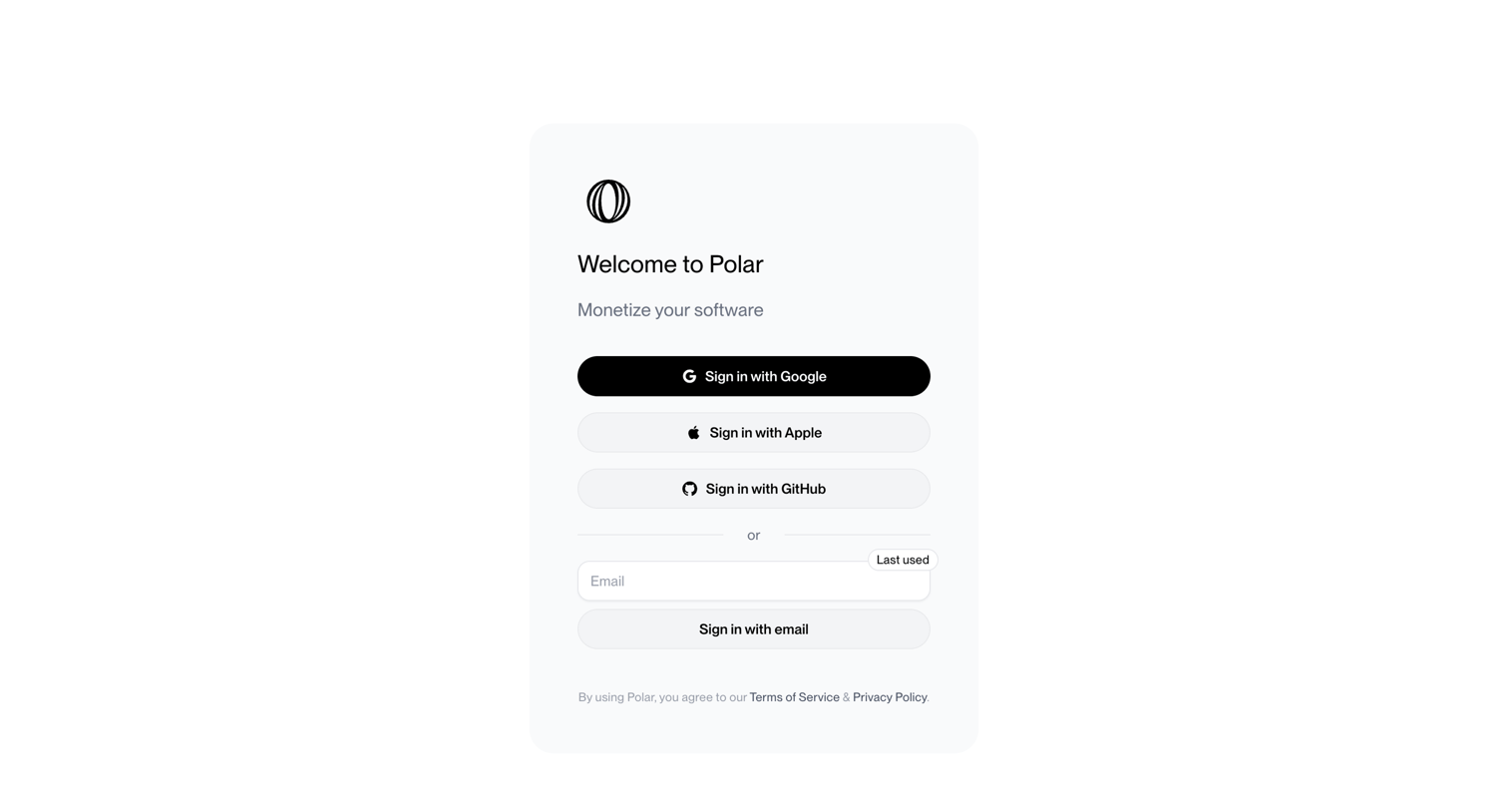 Polar - Overview | Nicelydone | Polar screen