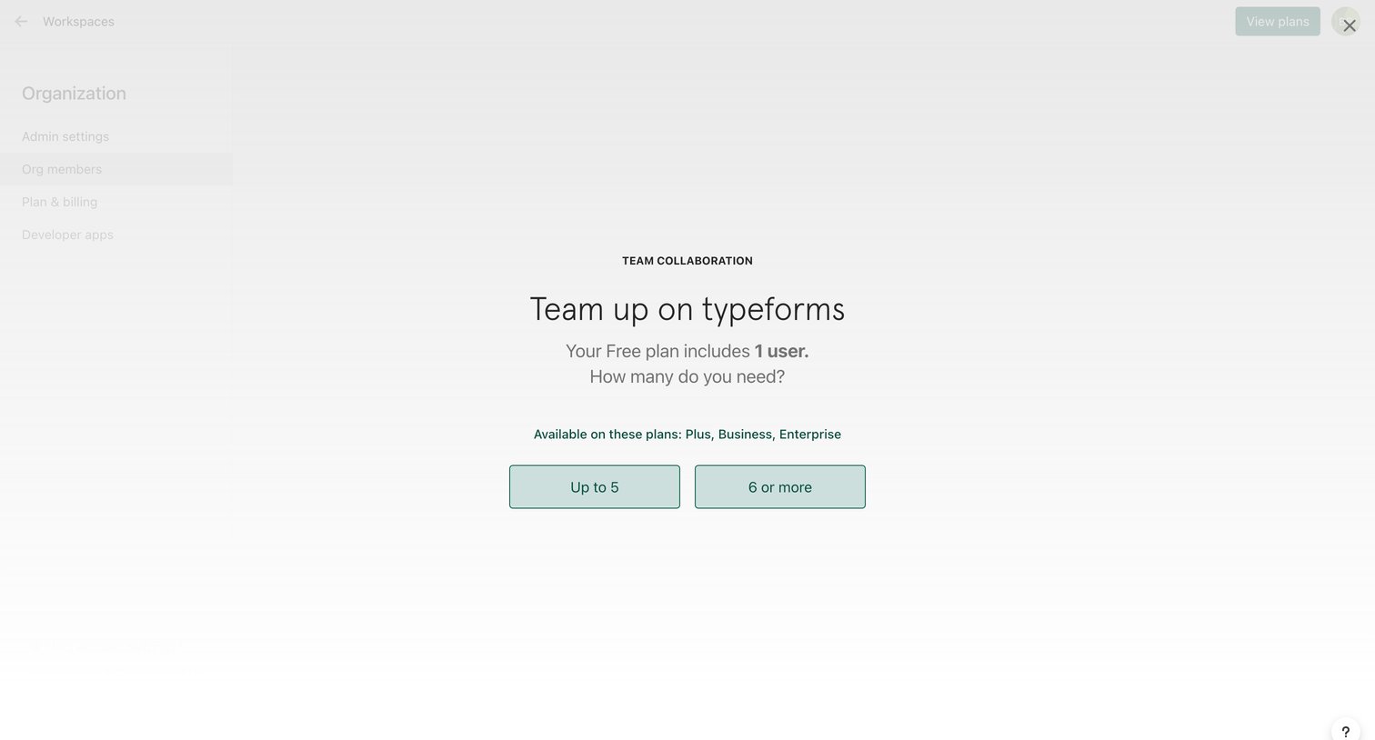 Typeform - Account from Typeform