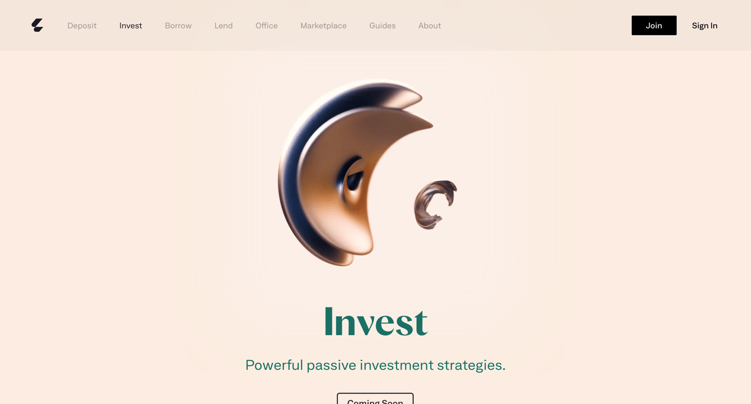 Letter - Invest screen