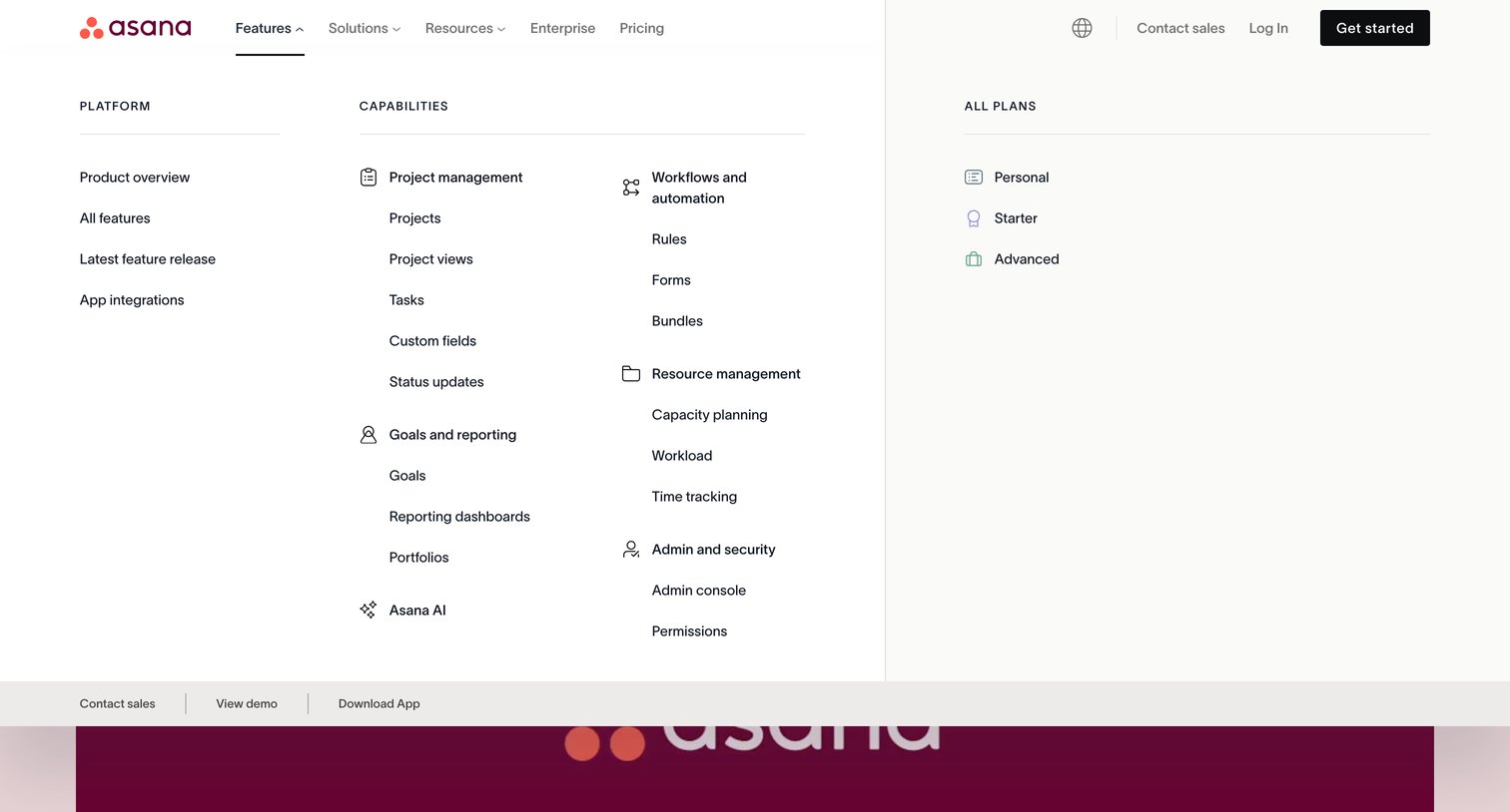 Asana - Manage your team’s work, projects, | tasks online • Asana • Asana screen