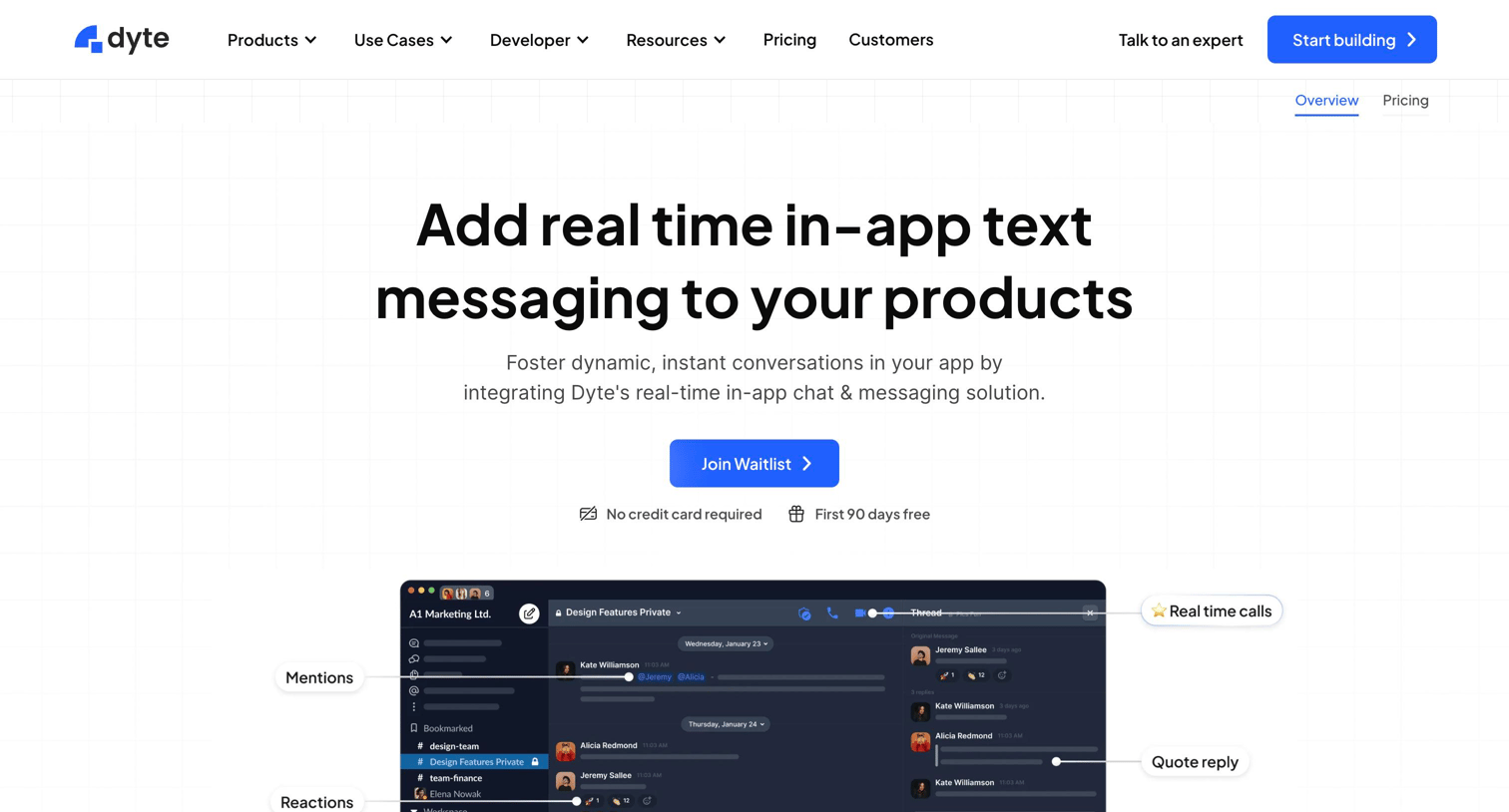 Dyte - Chat SDK by Dyte screen