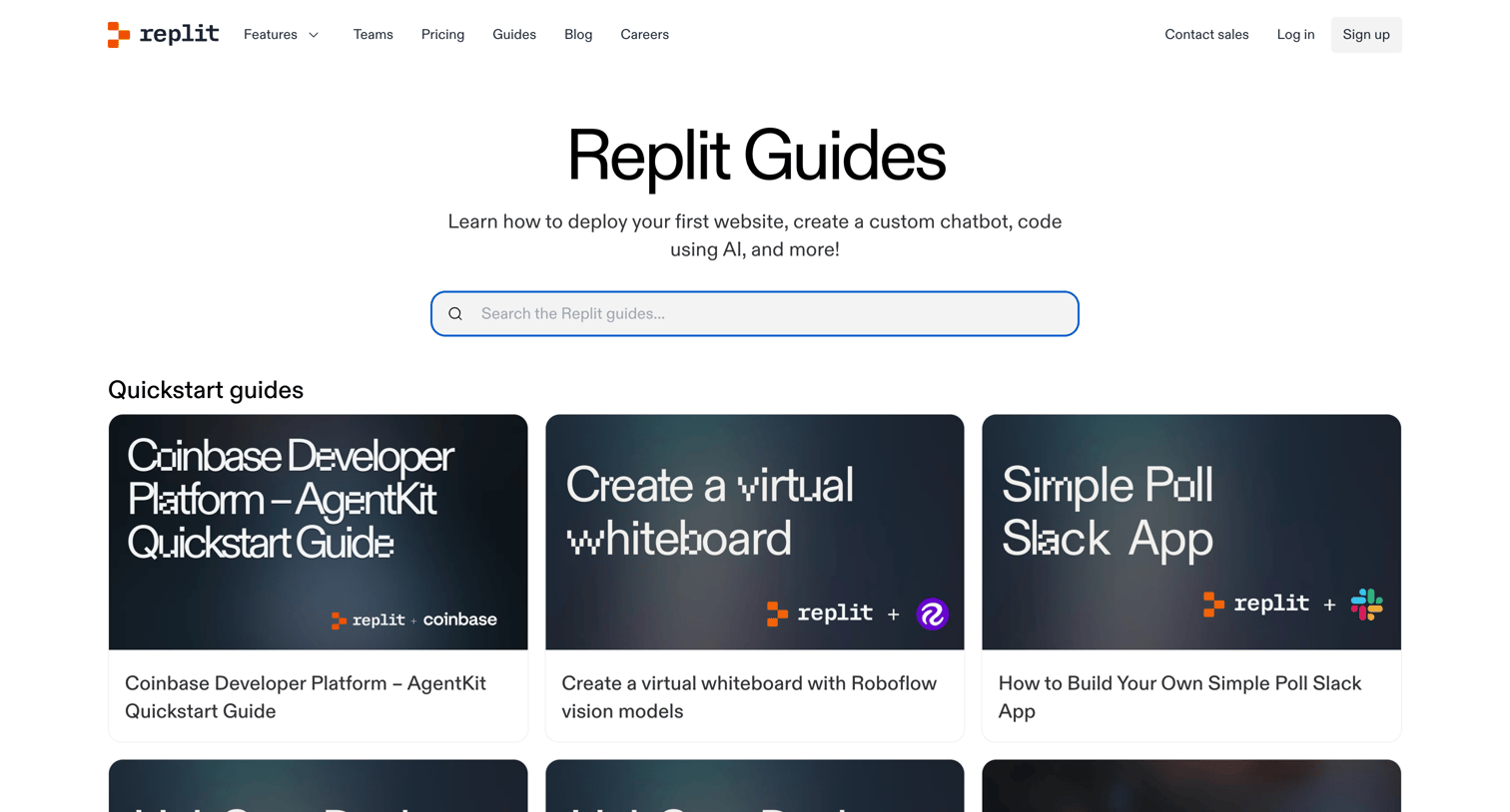 Replit screen