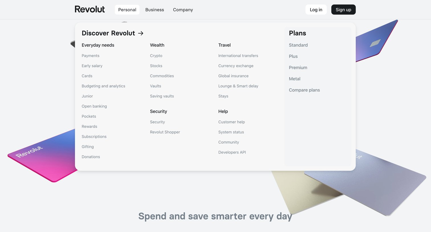 Revolut - Revolut – One app, all things money screen