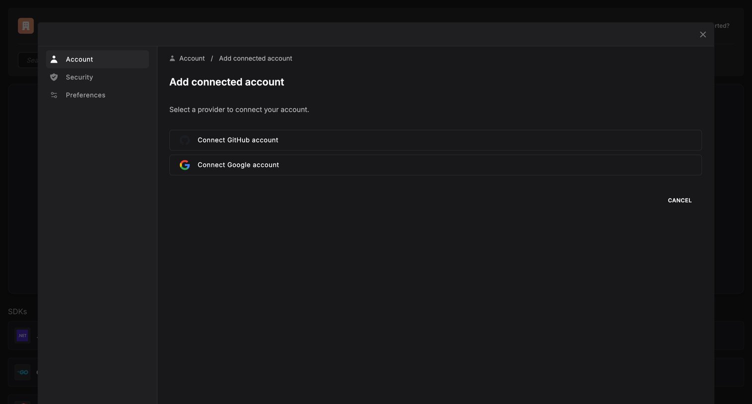 Dash0 - Welcome to Dash0! · Dash0 screen