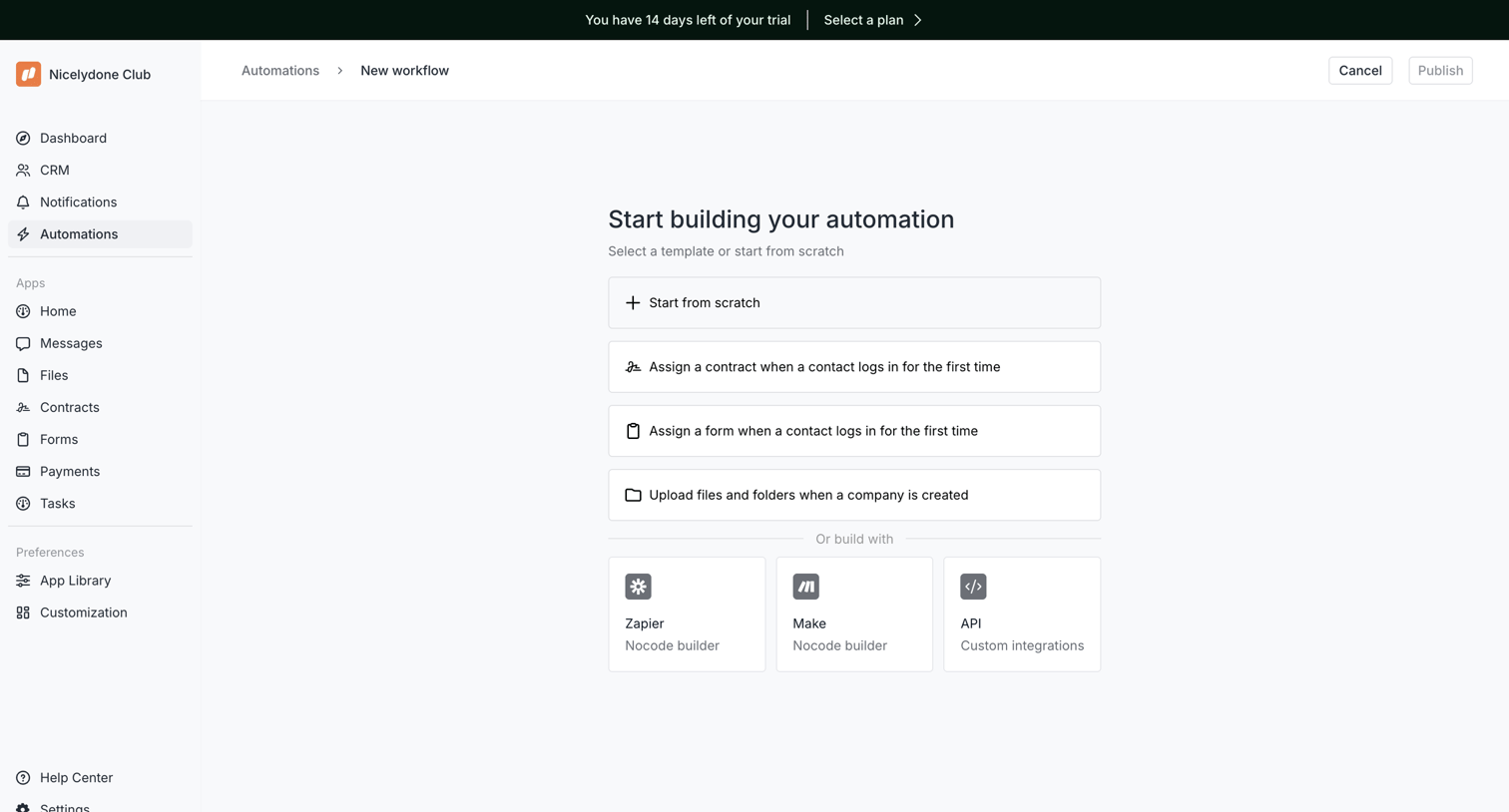 Assembly AI App Builder - Assembly Dashboard – Nicelydone Club screen