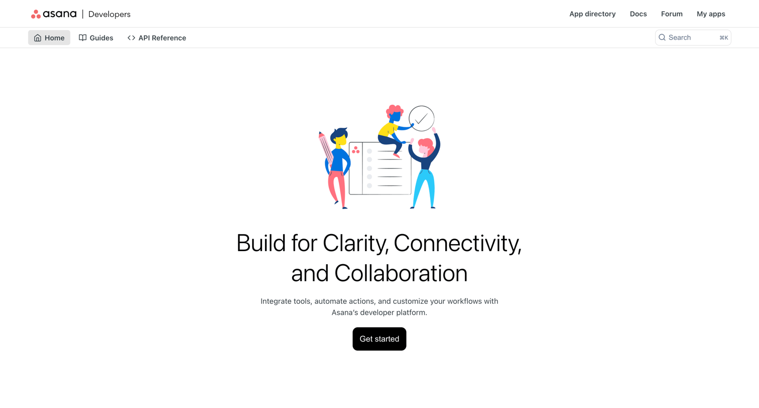Asana - Asana Docs screen